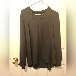 Vince Camuto Black Long Sleeve Blouse